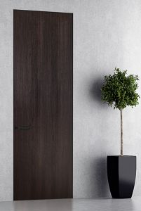 Prefinished Optima Veralinga Oak Modern Interior Single Door with Invisible Frame