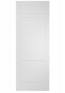 2036 Wood 3 Panel Transitional Ovolo Single Interior Door