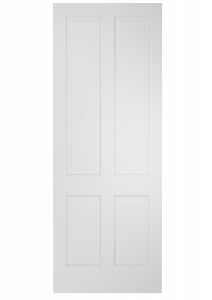 2040 Wood 4 Panel  Ovolo Single Interior Door