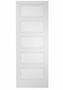 205H Wood 5 Panel  Ovolo Single Interior Door