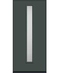 80 Granite Modern Pulse Linea Centered Smooth Fiberglass Single Door , WBD Impact