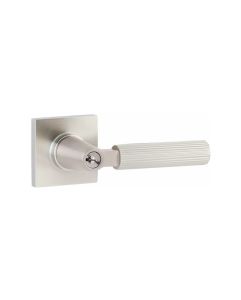 Select L-Square Straight Knurled Key In Lever with Square Rosette