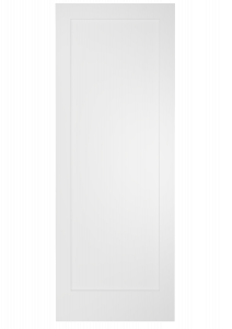7910 Wood 1 Panel  Contemporary Modern Shaker Single Interior Door