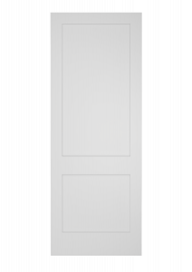 7920 Wood 2 Panel  Transitional Shaker Single Interior Door
