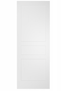 7935 Wood 3 Panel  Transitional Shaker Single Interior Door
