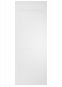 794Z Wood 4 Panel  Transitional Shaker Single Interior Door