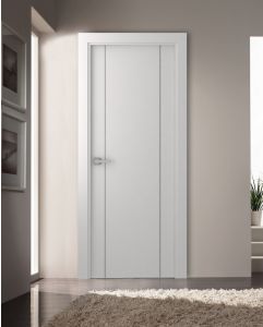 Prefinished Smart Pro 2U Polar White Modern Interior Single Door
