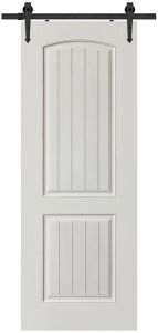2 Panel V-Groove MDF Single Door- Design on 1 Side