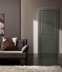 Prefinished Dano Gray Modern Interior Single Door