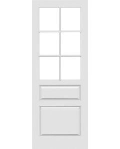 6 Lite Raised 2 Panel Interior Single Door | GPG30106