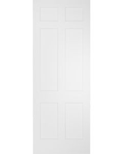 6 Panel Flat Interior Single Door | PN601