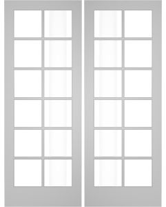 12 Lite SDL Full Lite Interior Double Door | PNG10112