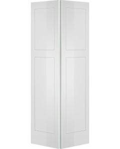 2 Panel Flat Craftsman Bifold 2 Door | PN223