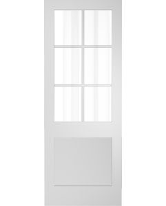 6 Lite SDL 2/3 Lite 1 Panel Interior Single Door | PNG20106