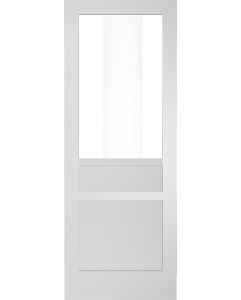 1/2 Lite 2 Horizontal Panel Interior Single Door | PNG30101