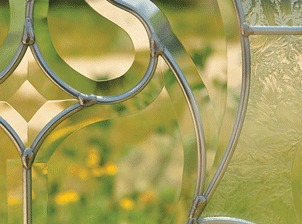 Decorative Glass Closeup